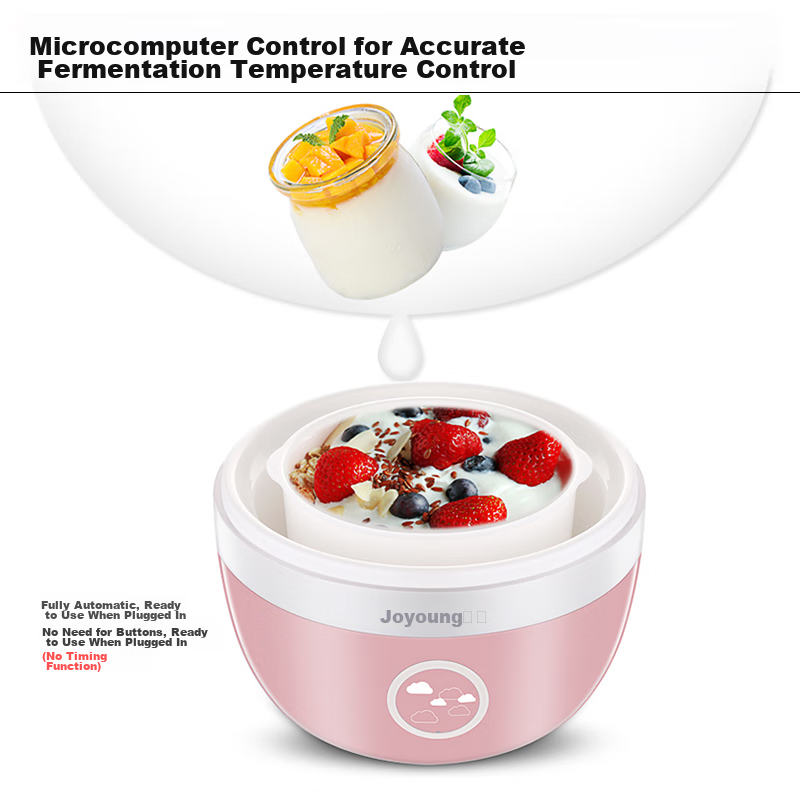 Joyoung Home Automatic Small Yogurt Maker with Precise Temperature Control, Cons...