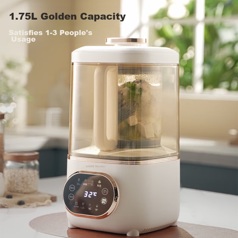 Liven Quiet Blender for Home Use, Chinese New Year Gift for Elders, Soy Milk Mak...