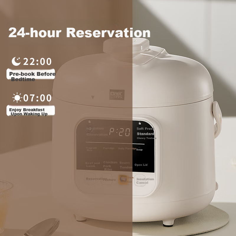 Liven Electric Pressure Cooker for Home Use, High-Pressure Rice Cooker, Smart Re...