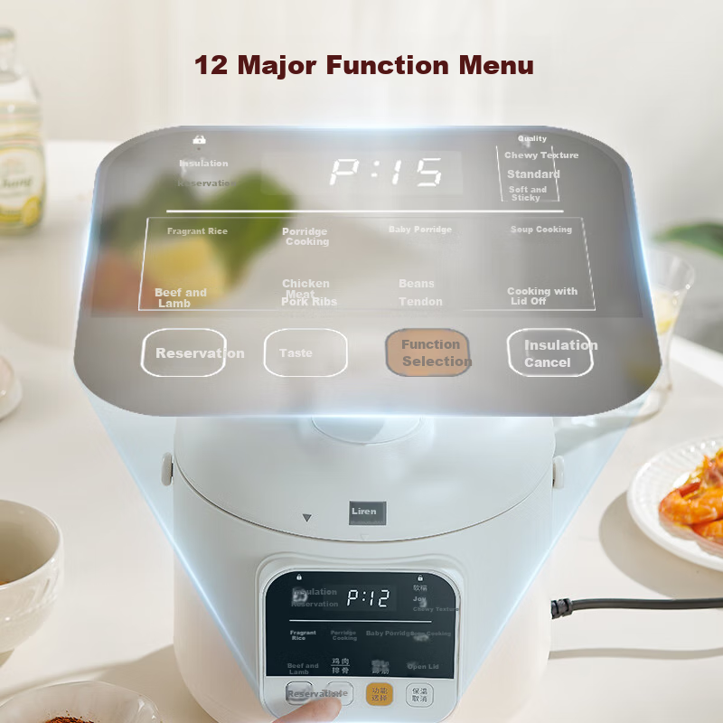 Liven Electric Pressure Cooker for Home Use, High-Pressure Rice Cooker, Smart Re...