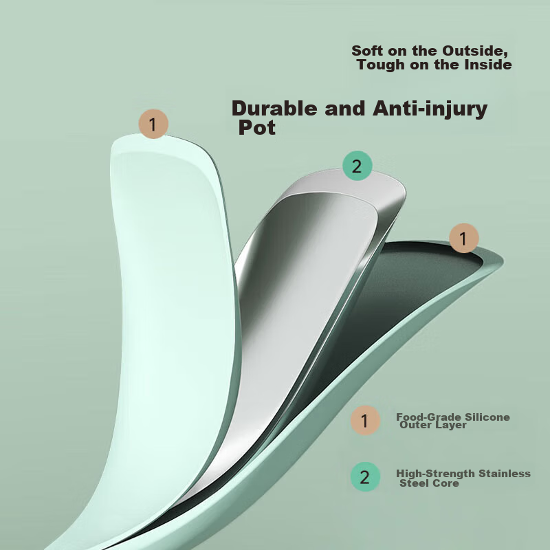 Kangbahe Kangbahe Silicone Food Tongs, Heat-Resistant, for Kitchen, Barbecue, De...