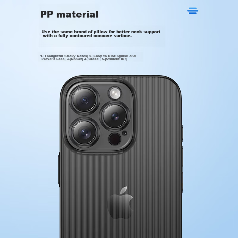 KMaxAI IPhone 16 Case, Ultra-Thin Frosted PP Shell, Full Lens Protection, Anti-S...