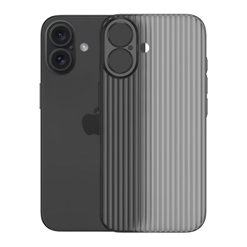 KMaxAI IPhone 16 Case, Ultra-Thin Frosted PP Shell, Full Lens Protection, Anti-S...