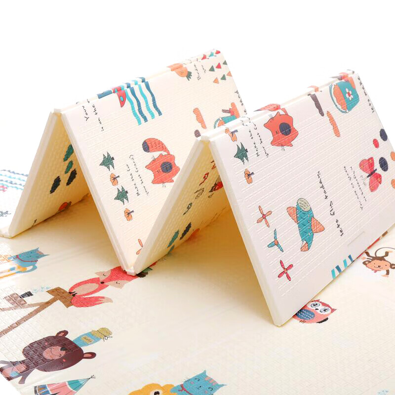 Ledi XPE Folding Crawling Mat, Double-Sided Play Mat for Infants And Children, T...