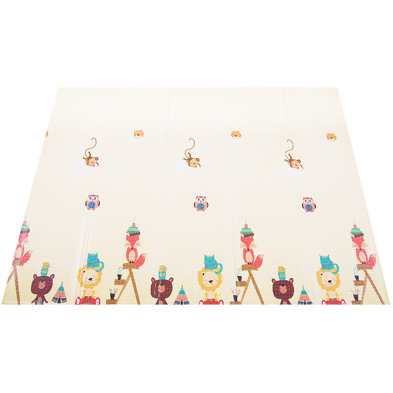 Ledi XPE Folding Crawling Mat, Double-Sided Play Mat for Infants And Children, T...