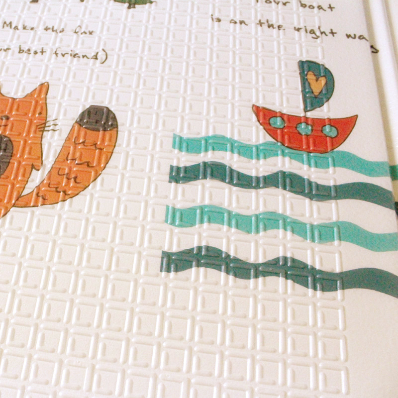 Ledi XPE Folding Crawling Mat, Double-Sided Play Mat for Infants And Children, T...