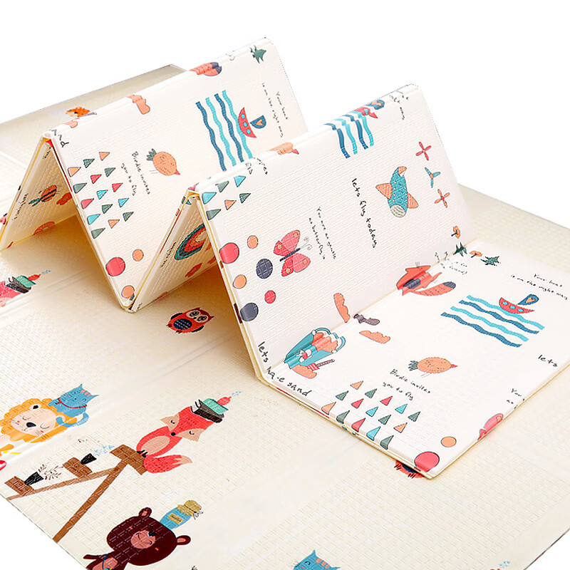 Ledi XPE Folding Crawling Mat, Double-Sided Play Mat for Infants And Children, T...