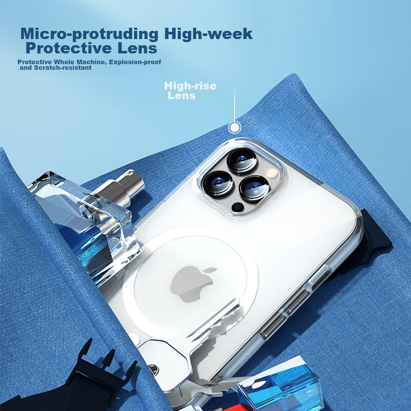 Mr. Blue Gorilla Magnetic Phone Case for IPhone 15 Pro Max, IPhone 15 Pro Max Pr...