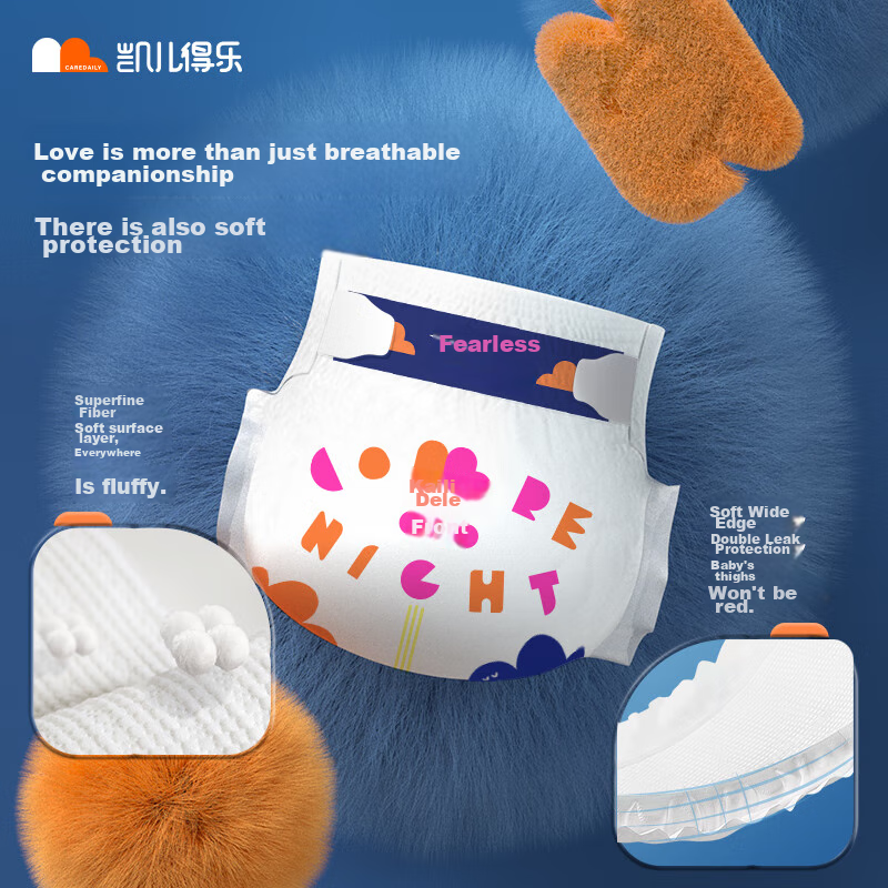 Care Daily Silky Premium Growth Pants 3XL 26 Pieces (Over 17kg), Baby Training P...