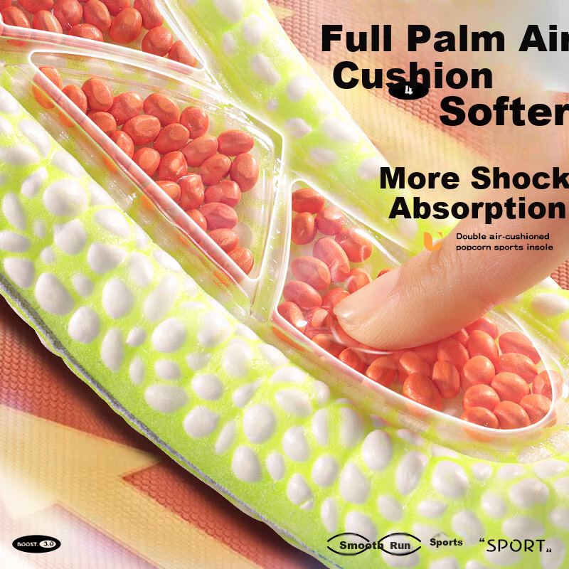 Mai Gaole Full Sole Air Cushion BOOST High Elasticity Sports Insole Military Tra...