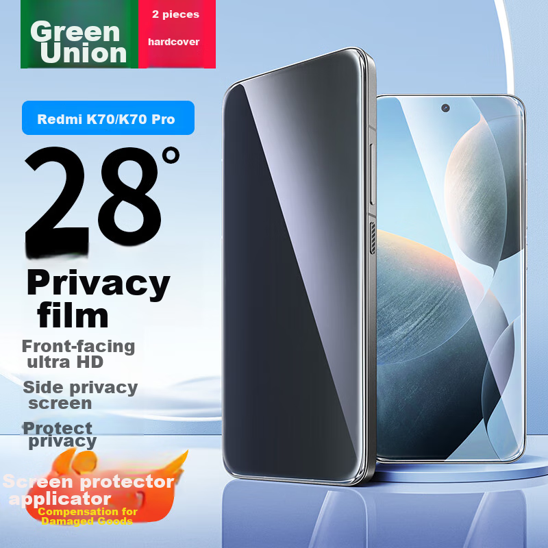UGREEN Redmi K70 Tempered Glass Privacy Screen Protector for K70 Pro Champion Ed...