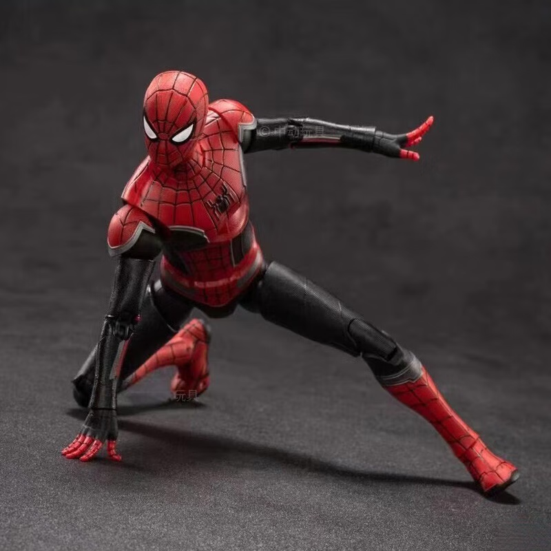 MARVEL Children's Birthday Gift, Black And Red Spider-Man Action Figure, Articul...