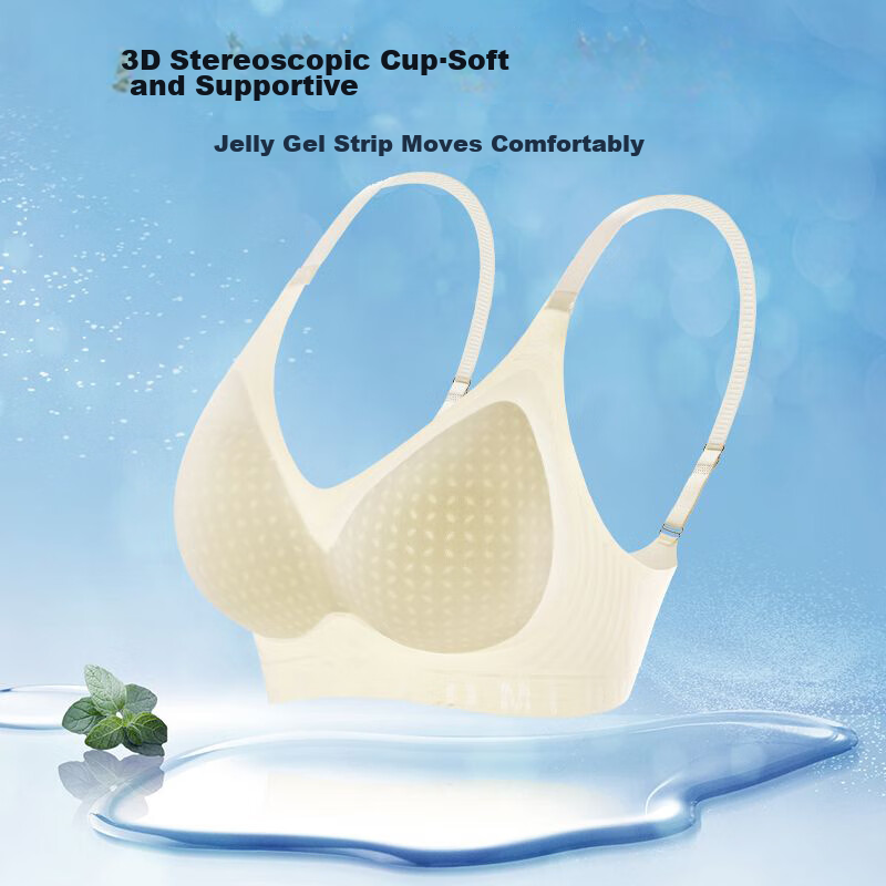 Langsha Seamless Bra for Women, Push-Up for Small Breasts, Thin Spring And Summe...