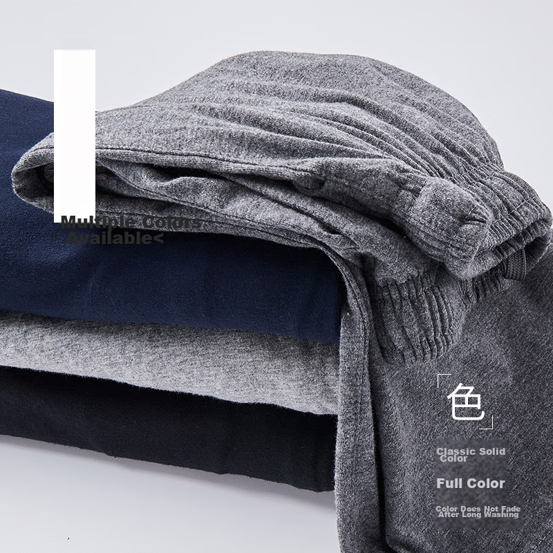 Langsha Pure Cotton Sleep Shorts for Men, Summer Five-Point Shorts, 7A Antibacte...