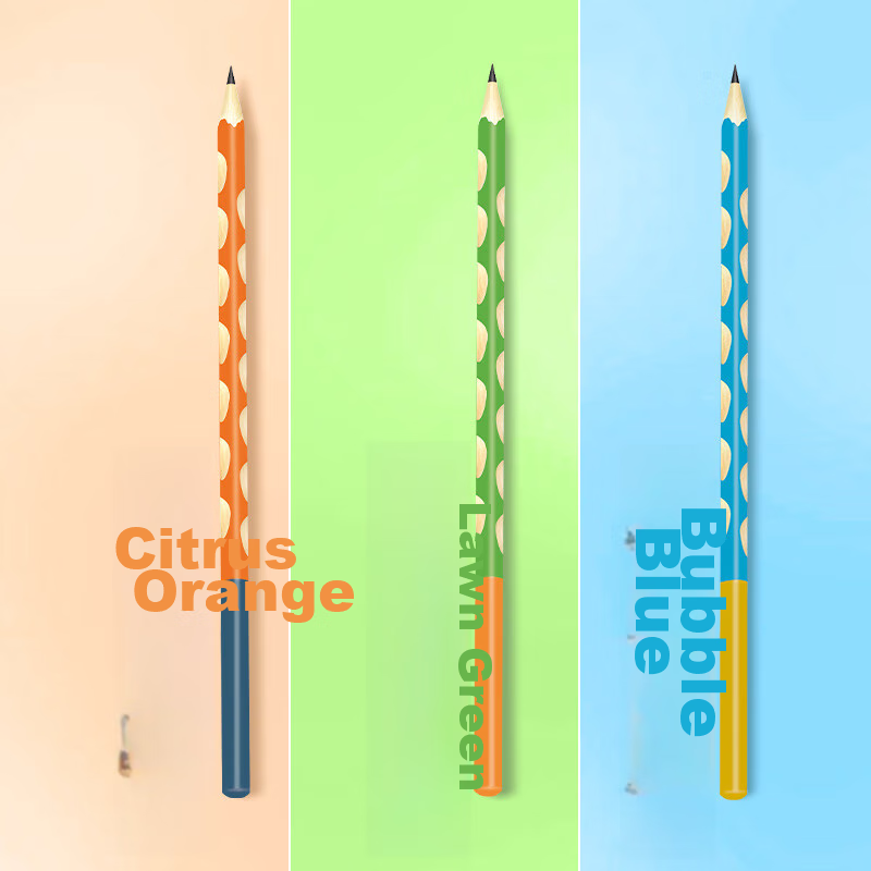 Maped Colored Perforated Pencils, 30 Pieces, HB, Children's Pencils, Kindergarte...