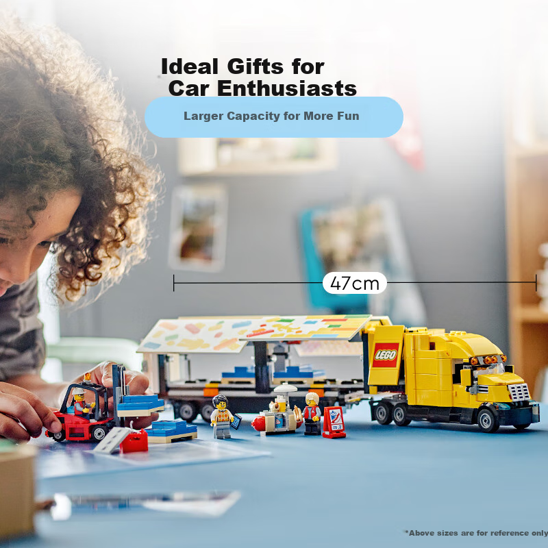 LEGO City Series 60440 Yellow Transport Vehicle, Boys' Toy, Children's Birthday...