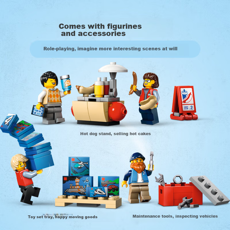 LEGO City Series 60440 Yellow Transport Vehicle, Boys' Toy, Children's Birthday...