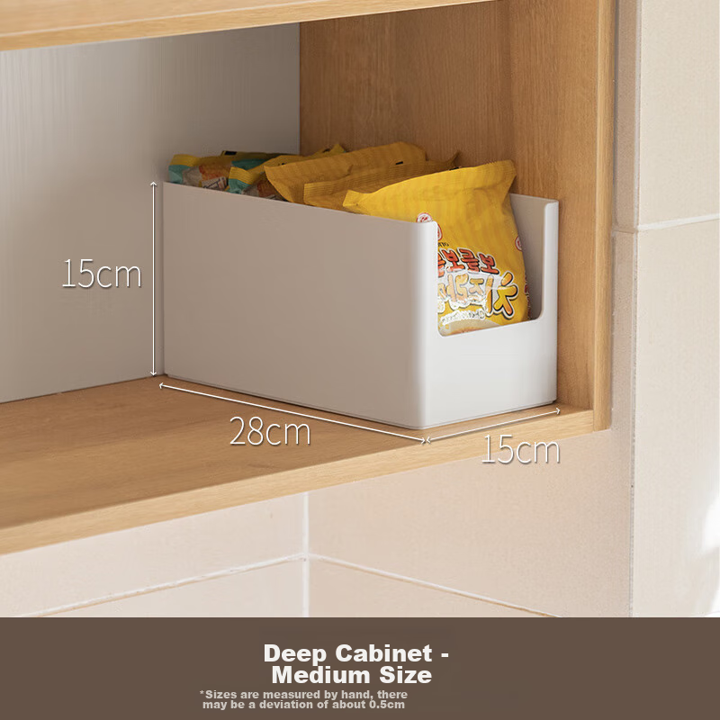 Lanjiaoluo Drawer Cabinet Storage Box, Kitchen Organizer, Miscellaneous Basket,...