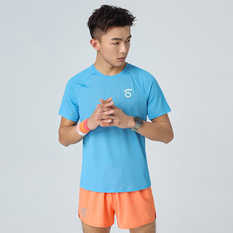 Macondo Men's Short Sleeve T-shirt 7th Generation Marathon Running Training Spor...