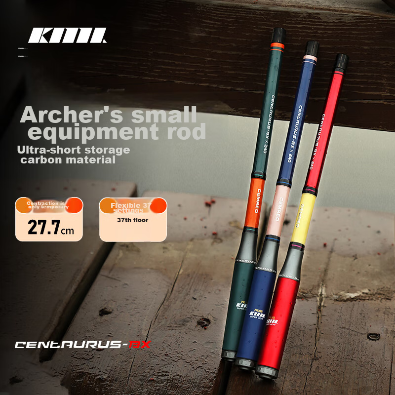 Kemaile Laser Handheld Fishing Rod Set, 2.4 Meters, Children's Fishing Rod for C...