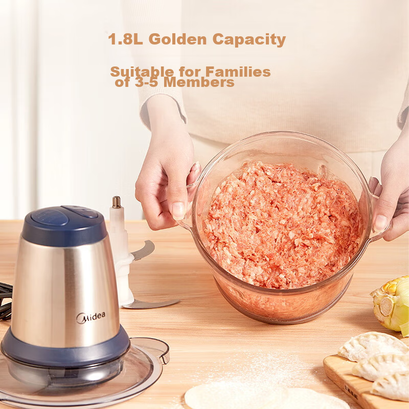 Midea Meat Grinder for Home Use, Mincer, Electric Multi-Functional Food Processo...