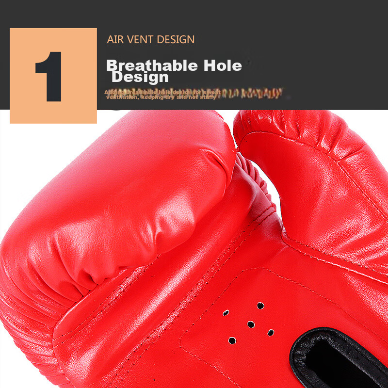 Jingpai Boxing Gloves for Adults And Children, Sanda Fighting Gloves, Breathable...