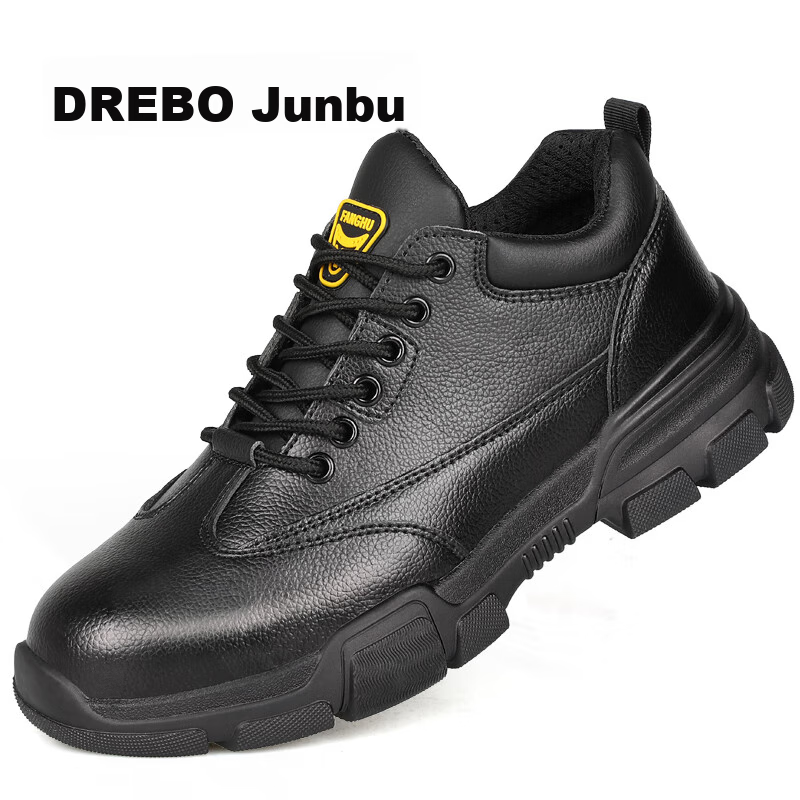 JUNBU Safety Shoes for Men, Winter Steel Toe Cap, Anti-Smashing, Anti-Puncture,...