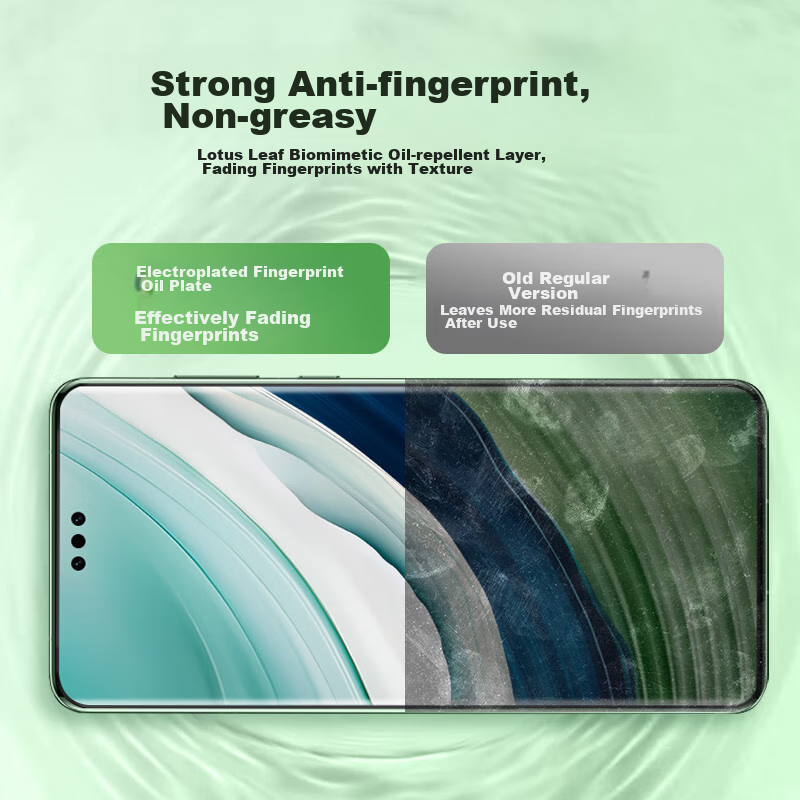 Langke [2-Pack] Tempered Glass Screen Protector for Huawei Mate60Pro/60Pro+/60RS...