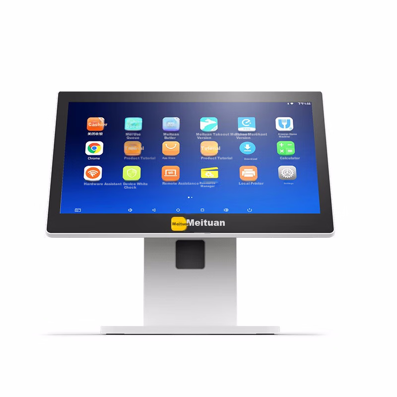 Meituan Single Screen Cash Register All-in-One Machine Payment Machine for Resta...