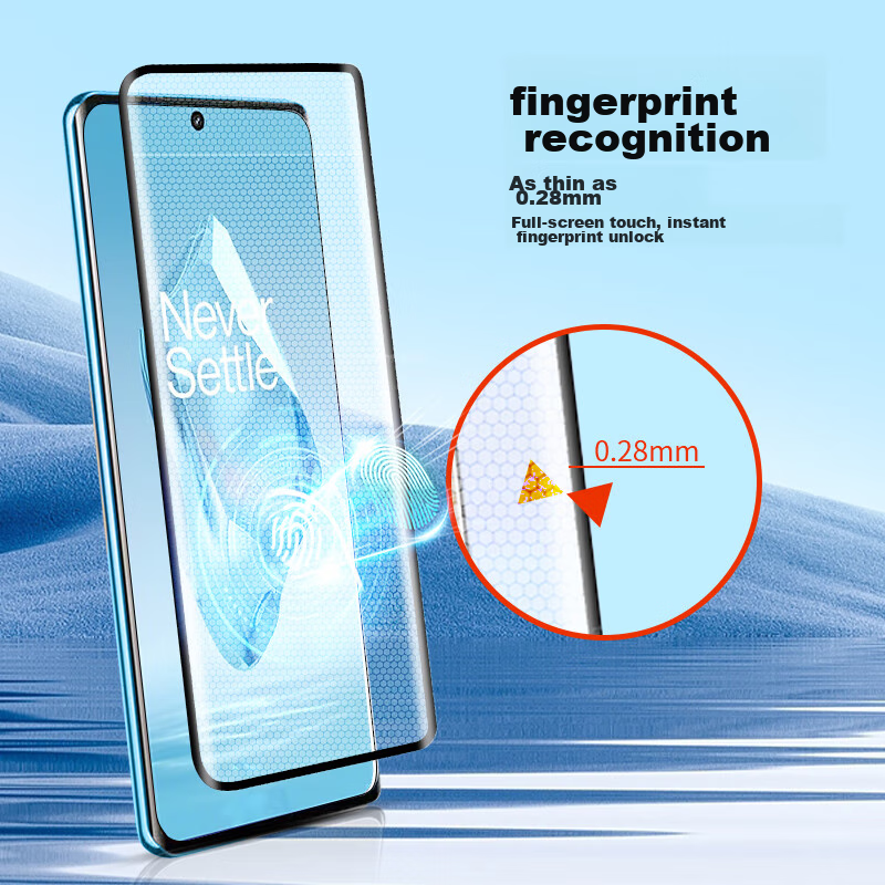 Langke [2-Pack] Tempered Glass Screen Protector for OPPO OnePlus Ace 3, OnePlus...