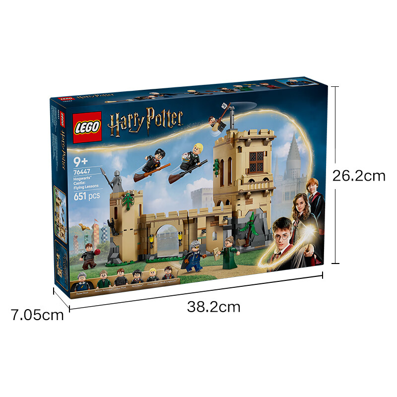 LEGO Harry Potter 76447 Hogwarts Castle Flying Lesson Boy Girl Children Toy Birt...