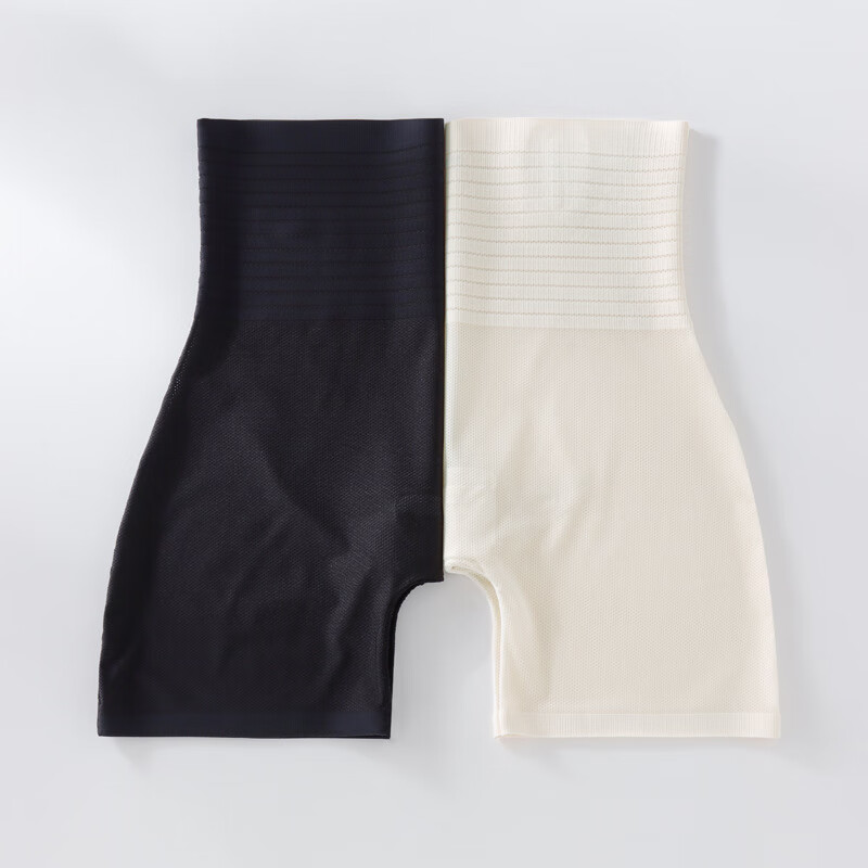 Langsha High-Waisted Tummy Control Shorts for Women, Ice Silk Cool-Feeling Safet...