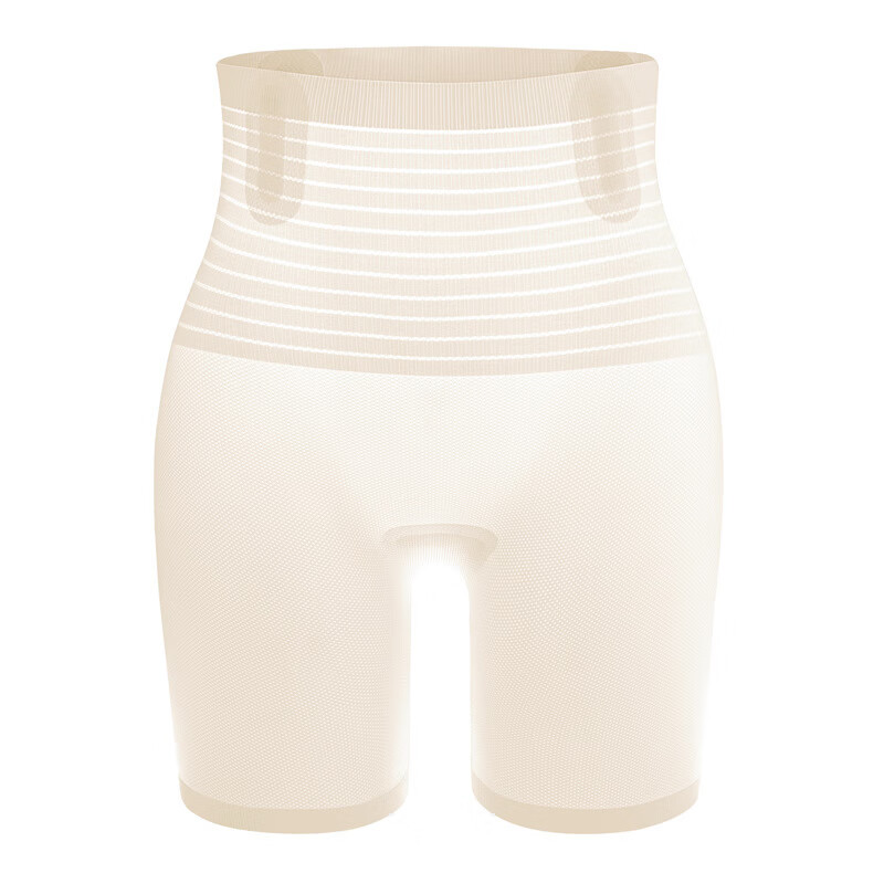 Langsha High-Waisted Tummy Control Shorts for Women, Ice Silk Cool-Feeling Safet...