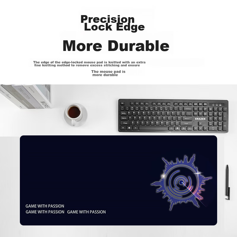 LINGSHE Mouse Pad 800*300*3 Extra Large Thick Office Gaming Mouse Pad for Studen...