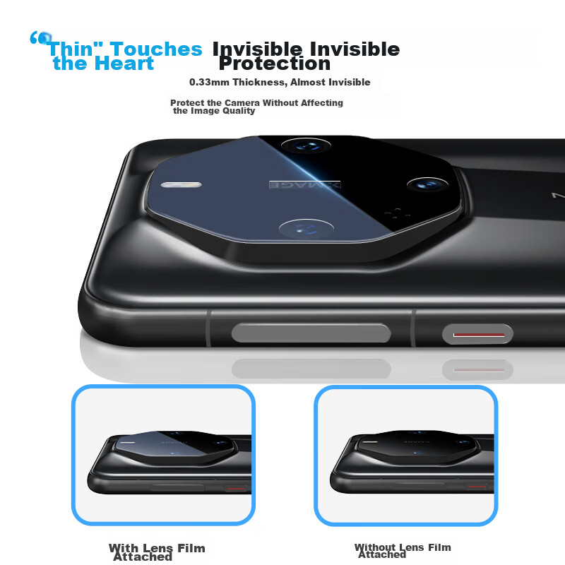 Mr. Blue Gorilla Lens Protector for Huawei Mate60RS, Mate60RS Pro Rear Camera Pr...