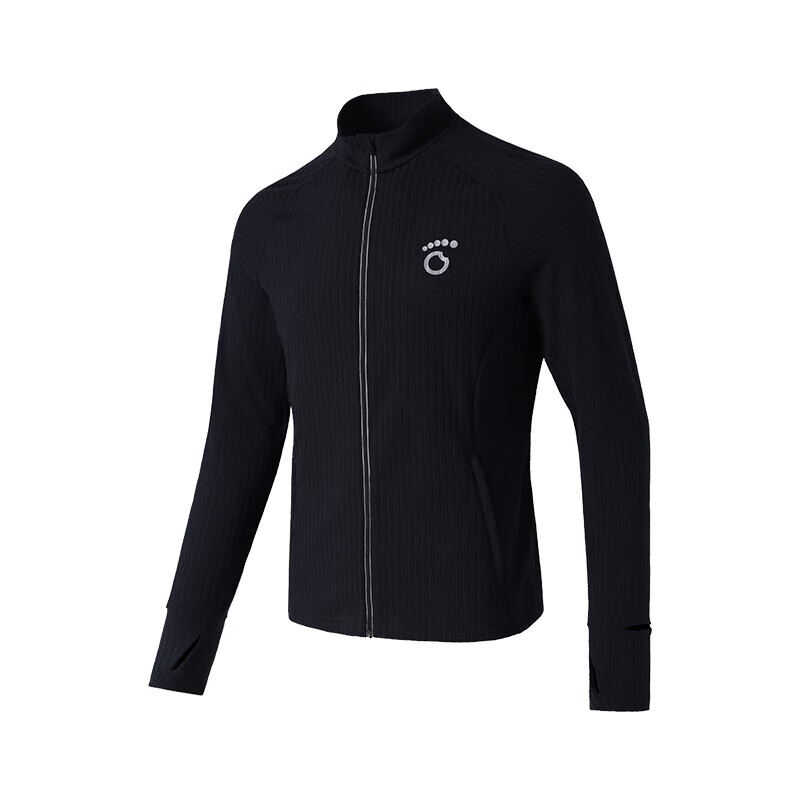 Macondo Hope Men's Knitted Zip-up Cardigan with Watch Hole Quick-drying Running...