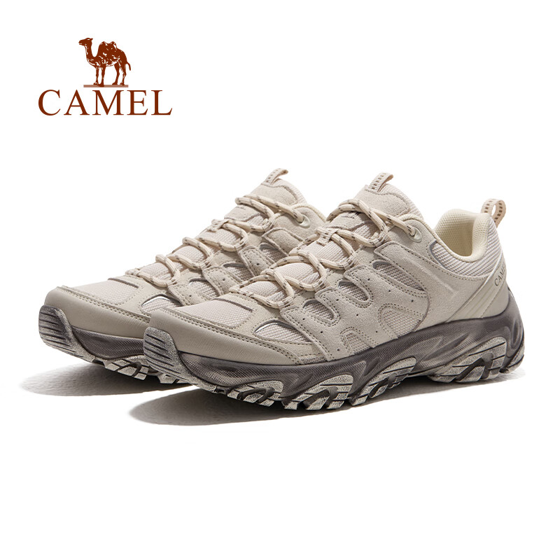 CAMEL [Wang Junkai's Choice - Qiyuan] Men's and Women's Hiking Shoes Outdoor Non...