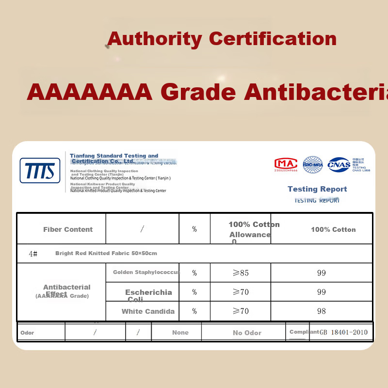 Langsha Red Women's Underwear, Spring And Summer, High-Quality Cotton, Zodiac Ye...