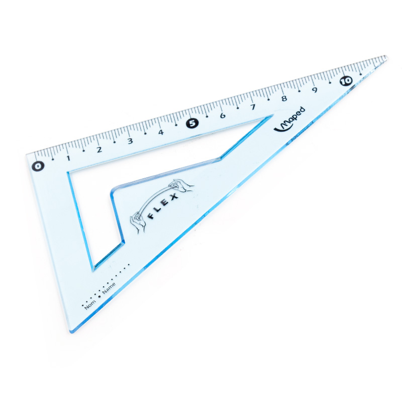Maped Measuring Tool, Durable And Flexible Ruler, Transparent And Bendable Scale...