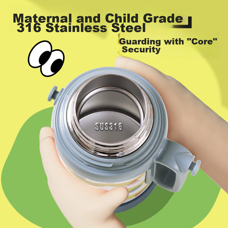 Peacock Children's Insulated Cup, School Cup for Primary And Kindergarten Studen...