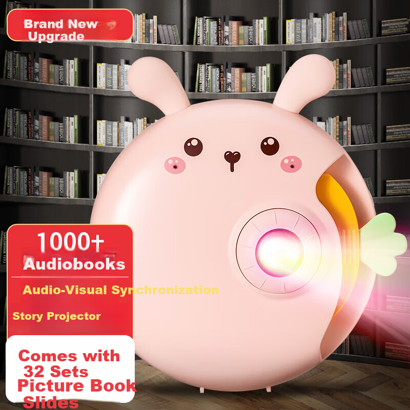 Kuhuo Projector Story Machine, Children's Projector Toy, Birthday Gift for Girls...