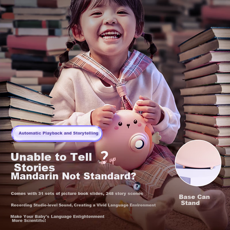 Kuhuo Projector Story Machine, Children's Projector Toy, Birthday Gift for Girls...