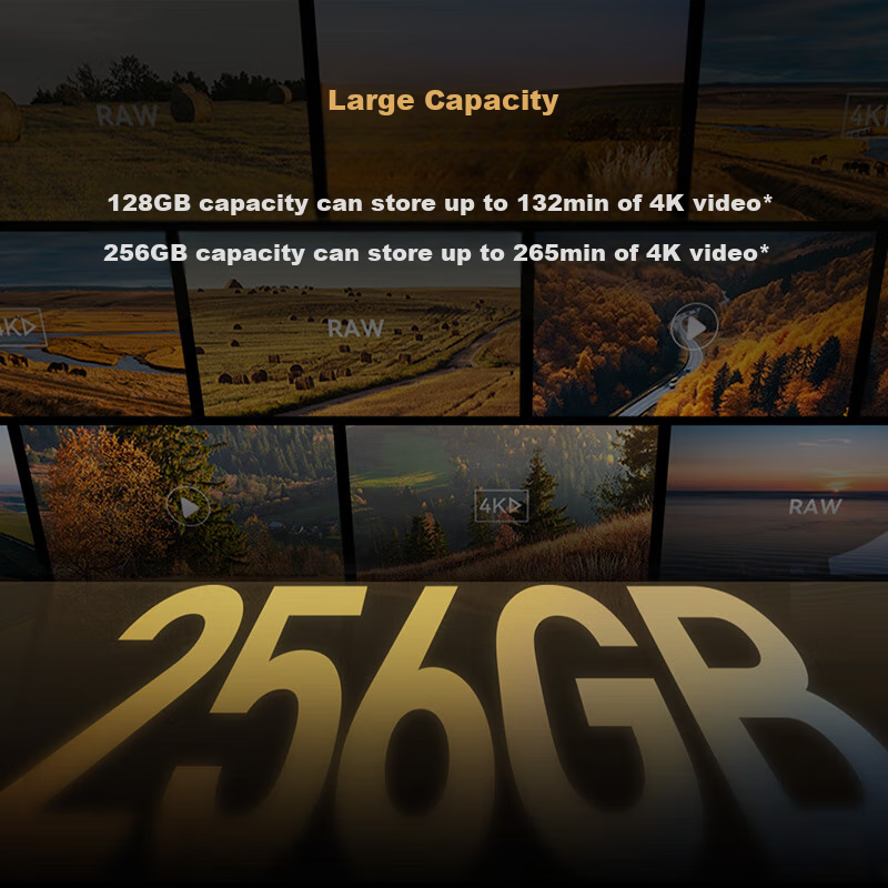 Lexar 128GB TF (MicroSD) Memory Card, U3 V60 A1, Read 280MB/s, Write 100MB/s, Hi...