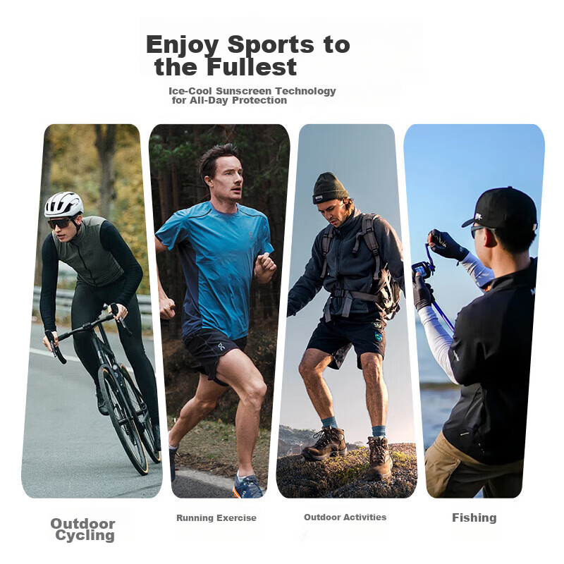 LI-NING Cycling Face Mask, Sun Protection Ice Silk Neck Gaiter, Magic Headband,...