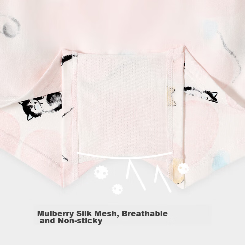 Jiushi Ban Children's Underwear, Girls' Summer Modal Boyshorts, Girls' Antibacte...