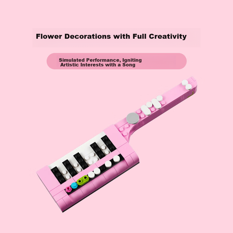 LEGO Building Blocks Set 31169, Flower Typewriter, Toy for Boys And Girls, Child...