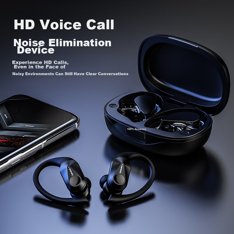 Lenovo [2025 Professional Sports Edition] True Wireless Bluetooth Sports Earbuds...
