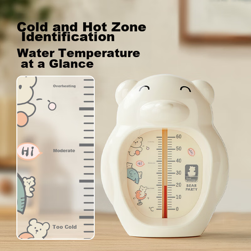 SnowBear Baby Bath Thermometer, Precise Temperature Measurement, Waterproof Mate...