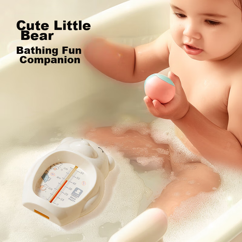 SnowBear Baby Bath Thermometer, Precise Temperature Measurement, Waterproof Mate...