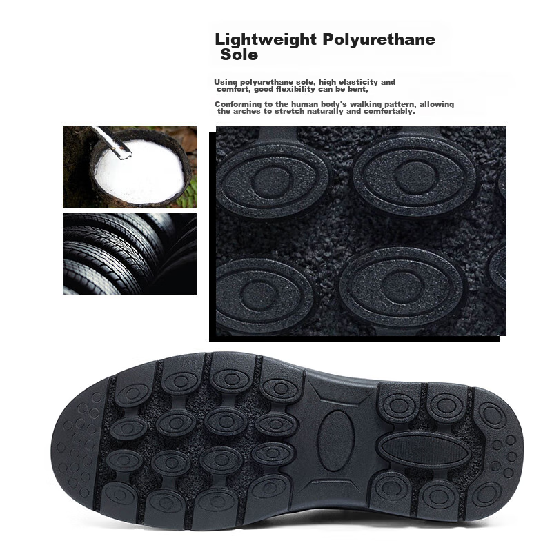 LAORENTOU Leather Shoes for Men, Business Casual Low-Top Shoes, Top-Grain Cowhid...